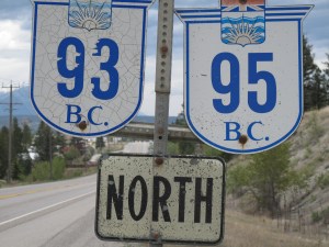 Route 93 in BC