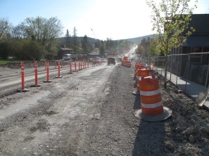 Route 93 leaving Whitefish