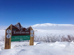 Entering Tombstone Park